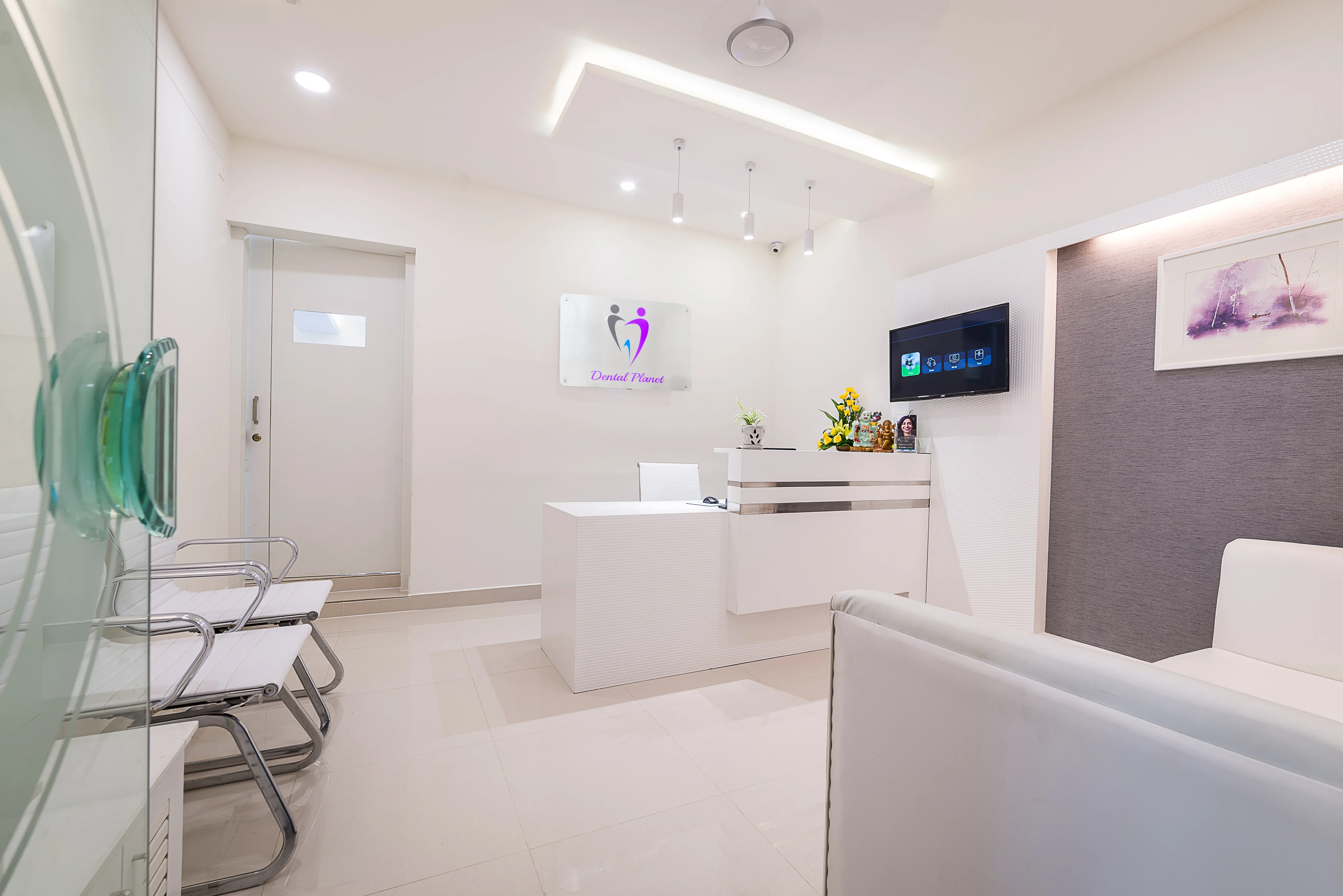 Dental Planet Clinic Reception Mysore